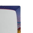 thumbnail image 2 of Ambesonne Colorful Fitted Sheet, Fall Morning Mountain, Full Size, Multicolor, 2 of 2