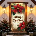 thumbnail image 5 of Ouuluon Festive Christmas Door Cover, 35X71 inch Front Door Cover for Door Wall Holiday Party Decoration, 5 of 7