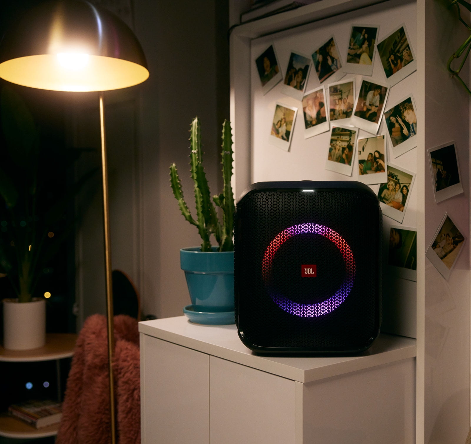 Open Box JBL PartyBox Encore Essential Bluetooth Speaker Damaged