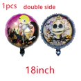 thumbnail image 3 of Decoración para fiesta de cumpleaños de Pesadilla antes de Navidad, pancarta con globos, vajilla, suministros para fiesta de Jack Skellington, juguete de Halloween, 3 of 5