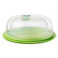 thumbnail image 3 of Ozeri INSTAVAC Ready-Serve Domed Food Storage Container, BPA-Free 4-Piece Nesting Set with Vacuum Seal, 3 of 5