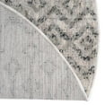 thumbnail image 6 of Unique Loom Eco Trellis Collection Area Rug - Native (3' 3" Round Ivory/Gray), 6 of 6