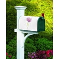 thumbnail image 4 of Mailbox Cover, Spring Purple Abstract Flower Bloom Mailbox Wrap Magnetic Mailbox Covers for Garden Yard Outdoor Decoration,Farmhouse Home Mailbox Post Box Cover Wraps Large Size 21"x25.5", 4 of 6