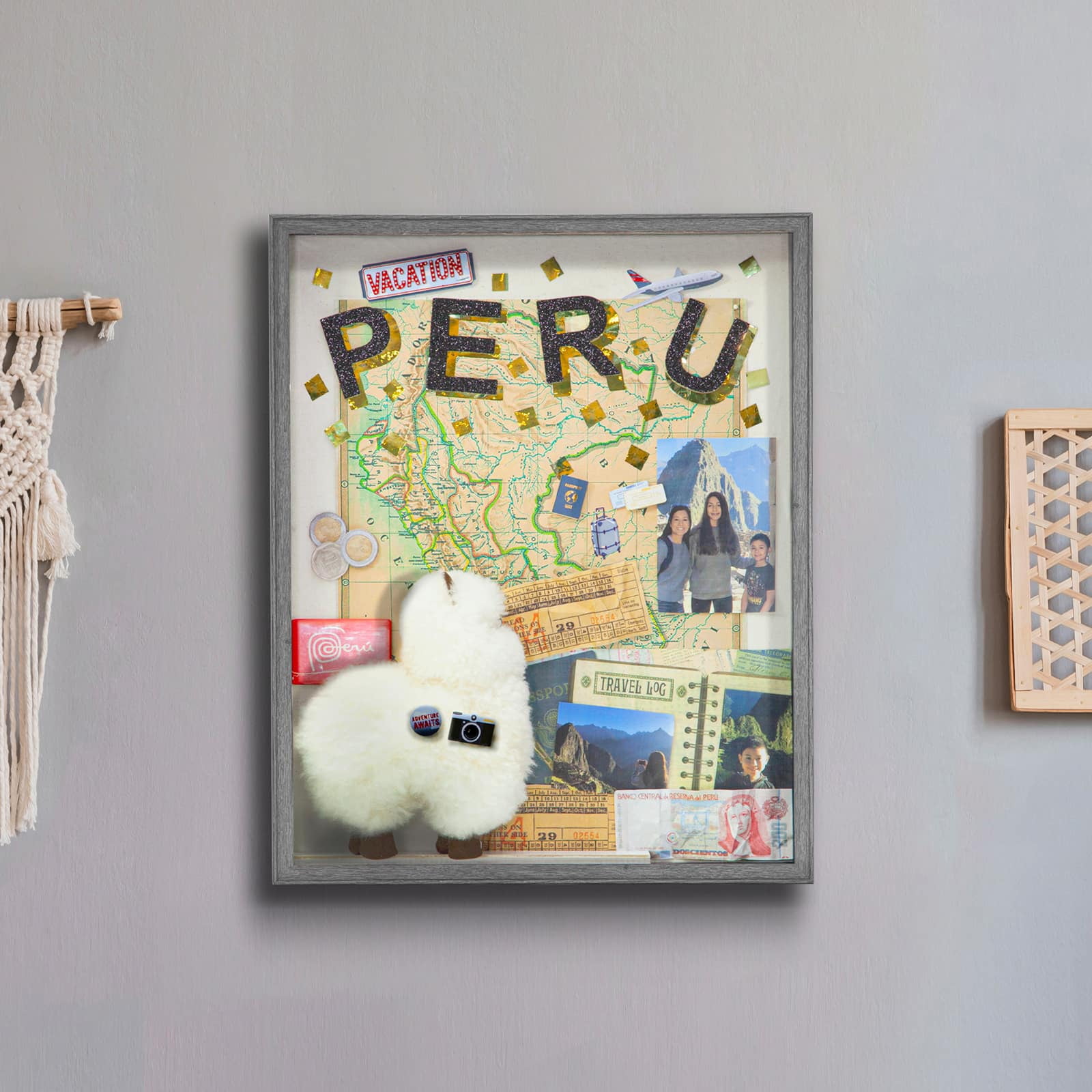 Studio Decor Gray Shadow Box