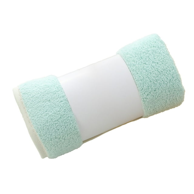 Hand Towels for Bathroom 60 cm x 30 cm Polyester Imitation Wool Soft Absorbent Quick Drying with Hanging Loop Multi Color