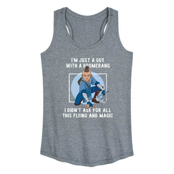 Avatar - The Last Airbender - Boomerang Guy - Women's Racerback Tank Top
