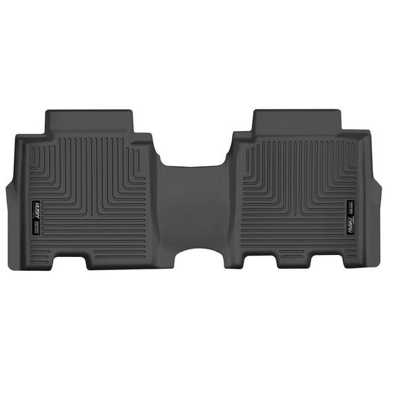 Husky Liners 16811 Weatherbeater Floor Mat Fits 2021-2025 Ford Bronco 4-Door excl. Badlands 2nd Row Liner 1pc Black