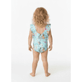 thumbnail image 3 of Character Toddler Girl One- Piece Swimsuit with Ruffles, Sizes 12M-5T, 3 of 5