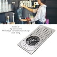 thumbnail image 4 of Countertop Glass Rinser, 304 Stainless Steel Glass Rinser Cup Washer Bar Sink with Glass Rinser Tray Hose for Bar Coffee Shop, 4 of 7