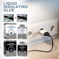 thumbnail image 1 of Adhesivo Aislante Recubrimiento de Caucho Líquido 125ml | Sellador dieléctrico para conectores eléctricos, cables, placas de circuitos | Resistente a altas/bajas temperaturas | Fácil aplicación |, 1 of 3