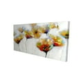 thumbnail image 1 of Fleurs Color Spotchées - Toile 24"x48 Pouces - Impression à la Demande, 1 of 5