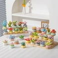 thumbnail image 2 of Moon Fairy Building Brick Mini Potted Plant F07M9-12(104)-C6, 2 of 3