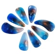 thumbnail image 4 of Guzheng Nail Picks, 8Pcs Smoothly Appearance Finger Picks  For Replacement Mountain Color,Jadestone Color,Peach Color,Tides Color,Sunset Color,Milky Way Color,Tortoiseshell, 4 of 8