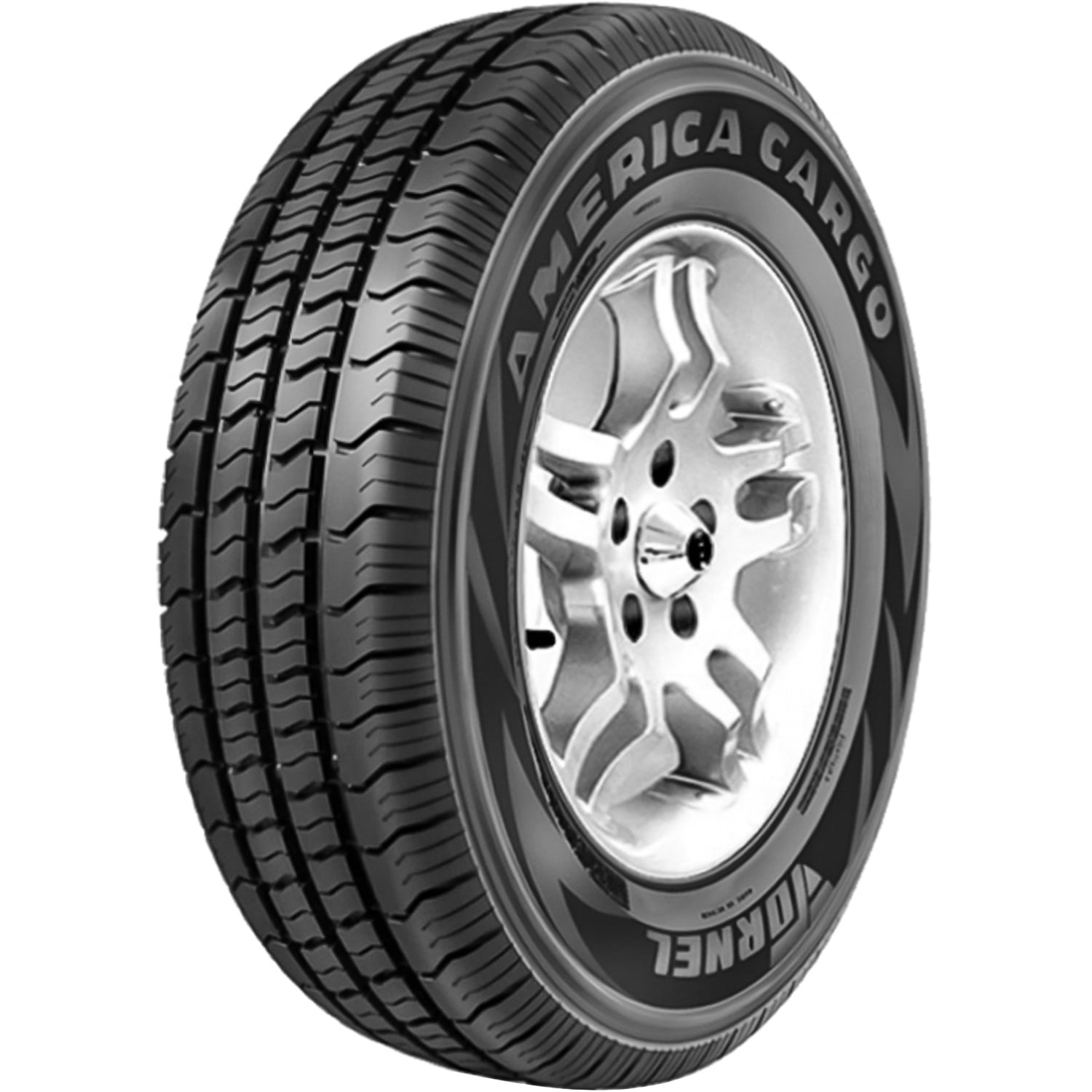 Tornel America Cargo LT 185R14 102/100N D 8 Ply All-Season Light Truck One Tire