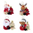 thumbnail image 2 of Navidad lindo muñeco de nieve viejo y alce oso encantador animal colgante ornamento árbol de Navidad ornamento para Navidad suministros para fiesta en casa, 2 of 4