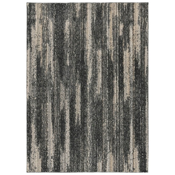 Mainstays Jasper Gray Abstract Indoor Area Rug, 5' x 7'