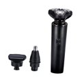 thumbnail image 1 of Afeitadora eléctrica para hombres, recortadora eléctrica de pelo de nariz y patillas, herramienta de afeitado portátil, afeitadora de barba para el ho, 1 of 8