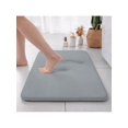 thumbnail image 4 of 1pc Simple Solid Color Memory Foam Quick Rebound Water-Absorbent Non-Slip Floor Mat Bathroom Floor Mat Bathroom Floor Mat, 4 of 5