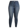 thumbnail image 3 of Terra & Sky Women's Plus Size Skinny Jeans, Regular and Petite, 3 of 7