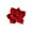 Red, variant on Artificial Glitter Magnolia Flowers Christmas Poinsettia Ornaments for Christmas Tree Wreath Garland Xmas New Year Decoration, High-Quality Cloth Sparkling Simulated Flowers