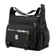 thumbnail image 1 of Bolso de hombro para hombre, bolso bandolera con correa de hombro ajustable, moda Negro, 1 of 9