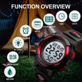 thumbnail image 3 of SKMEI Watch, Digital Sport Waterproof LED Watch with Alarm Stopwatch for Ages 5-7-10-12, PU Strap, 3 of 9