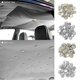 thumbnail image 1 of Headliner Repair Button Universal Car Roof Fabrics Nylon Fit Compatible-for All Cars, 1 of 4