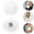 thumbnail image 3 of Miangastore 4Pcs Adorable Pompom Brooch Fluffy Pompom Lapel Pin Fluffy Pompom Ball DIY Pom Pom with Brooch, 3 of 8