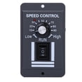 thumbnail image 1 of Pwm Cepillo Controlador De Velocidad Del Motor Cw Ccw Interruptor Reversible,Dc 12-60V 40A Inevent TO004080-00, 1 of 7