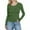top-Army Green, variant on Turilly Fashion Women's Solid Casual Long Sleeve Ladies Slim Tops Blouse Tee Shirts