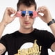 thumbnail image 4 of KAKOWELY Gafas de sol con la bandera estadounidense, divertidas gafas con la bandera de EE. UU., accesorios para el equipo de animadoras, gafas de fiesta, 4 of 5