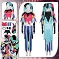 thumbnail image 2 of Disfraz de fantasía de Fizzarollie para mujer adulta, ropa, sombrero, juego de rol, trajes de Fizzarolli, traje de carnaval de Halloween, 2 of 5