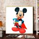 thumbnail image 4 of Cuadros Decorativos 5D bricolaje taladro completo redondo Mickey Mouse Rhinestone diamante dibujo decoración del hogar Ndcxsfigh Nuevos Originales, 4 of 9