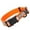 Hunter Orange, variant on Biothane Reflective Dog Collar with Quick Release Buckle