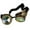 Retro Yellow, variant on LELINTA Psychedelic Laser Kaleidoscope Glasses Cosplay New Colored Diamond Lens Retro SteampuLELINTA Goggles