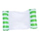 thumbnail image 4 of Hamaca inflable para piscina, ideal para vacaciones en la playa al aire libre. Rayas verdes, 4 of 9
