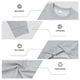 thumbnail image 3 of pstuiky Camisas para hombre de manga larga, Sudadera deportiva informal para hombre, cuello redondo, color liso, de punto, de manga larga, con capucha versátil salir tops s, 3 of 3