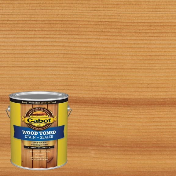 Cabot Creamery Translucent Coating Natural, Flat, 1gal — Residential Use, Standard Application