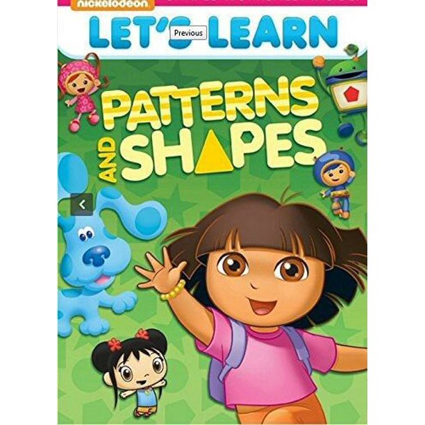 Let's Learn Patterns and Shapes [New DVD] Full Frame, Sensormatic