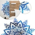 thumbnail image 2 of Bgsha Autocollant Mural en Vinyle Mandala Lotus Fleur de Lotus Datura Zen Décor Autocollants, 2 of 10