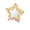 Yellow, variant on Bird Mirror Toy, Star Shaped Cage Accessories, Rotating Rolling Beads Mirror, Interactive Entertainment Toy, Small Medium Birds Decoration