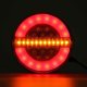 thumbnail image 4 of 2Pcs 24V 4inch LED Trailer Truck Tail Light Brake Light DRL Flow Turn Signal Lamp Strobe Light for, 4 of 5