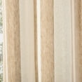 thumbnail image 5 of SAFAVIEH Vari Grommet Curtain Panel, 52" x 84", Natural/White Stripe, 5 of 6