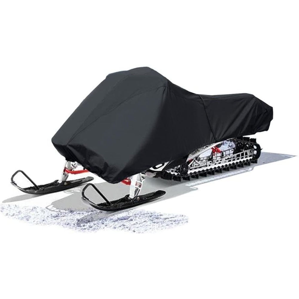 LABLT Heavy Duty Trailerable Sled Storage Cover Fits for Snowmobile up to 95" Black