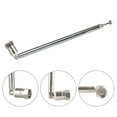thumbnail image 2 of F Type Radio Antenna 10-Section Metal Extension, Enhanced Reception, 3.5dBi Gain for FM Radio, HiFi, and Mini Systems, 2 of 7
