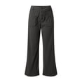 thumbnail image 6 of Pimfylm Girls Sweatpants Joggers Casual Wear Girls' and Toddler Sweatpants Kids Active Jogger Pants Girls Casual Pull On Pants with Drawstring Pockets Black,Size for 9-10 Years, 6 of 7