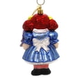thumbnail image 2 of Holiday Ornaments Raggedy Ann Glass Hand Painted 1394P, 2 of 2