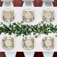 thumbnail image 7 of Ryvnso Art Sweet Home on Wood Round Plate Mats Dining Table Placemat Set of 4 for Holiday Decoration, 7 of 7