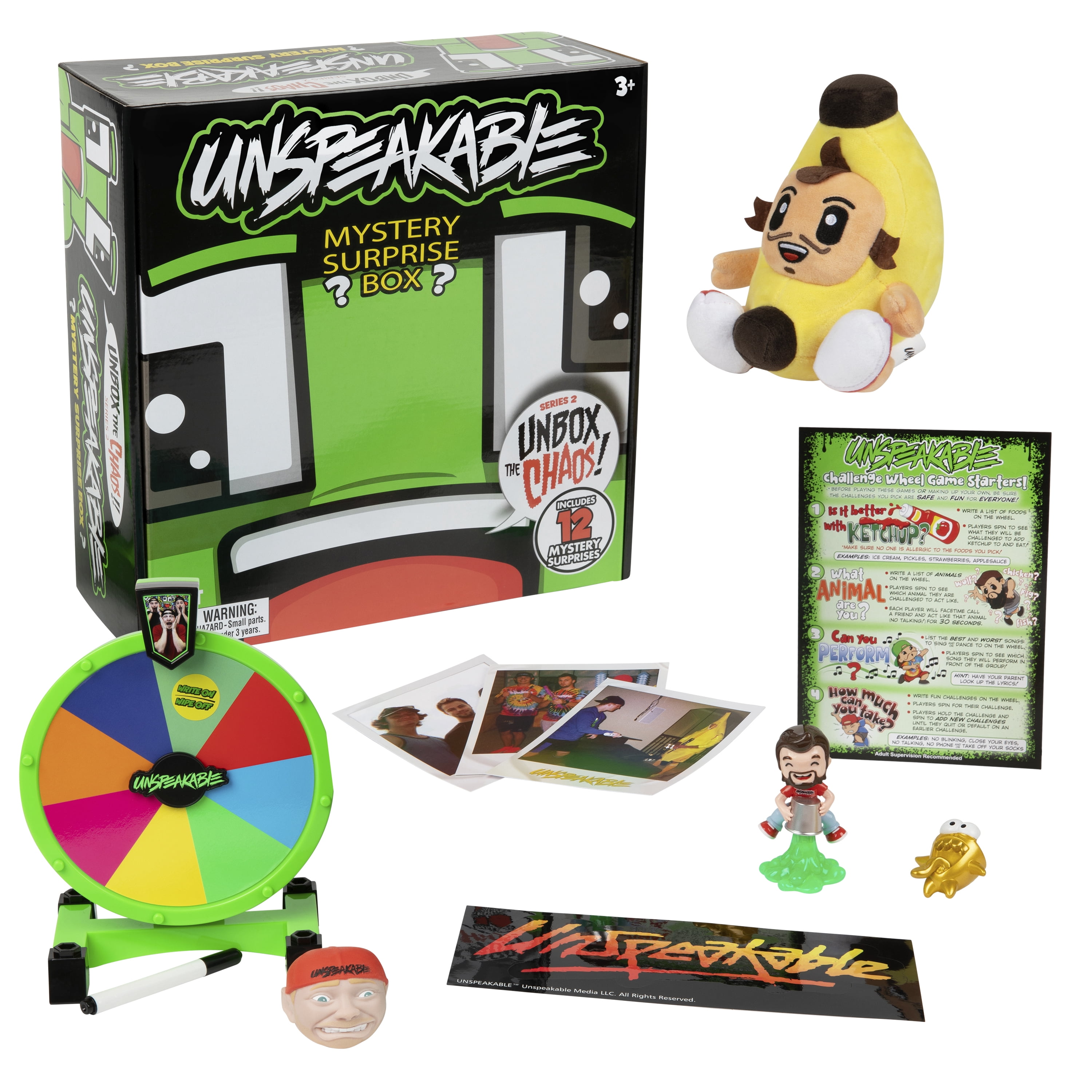 LANKYBOX, Giant Foxy Surprise Snack Box, 5 Surprises + Plush Foxy