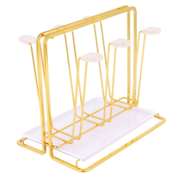 Cup Drying Rack Anti-rust Cup Rack Kitchen Cup Holder Drying Station for Baby Bottle Drying Organizer